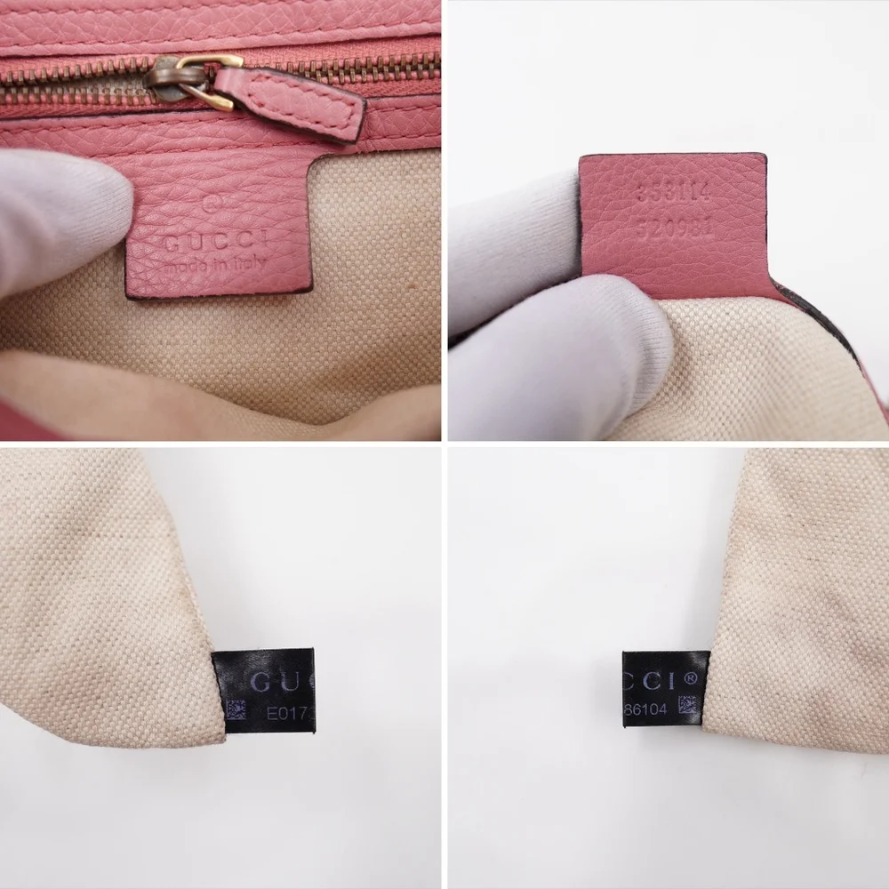 Gucci Pink and Beige Tote Bag - Picture 9 of 16